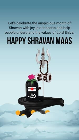 Shravan Maas  Insta Story post