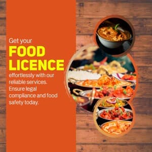 Food Licence flyer