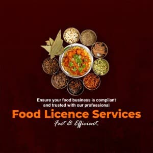 Food Licence template