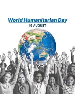 World Humanitarian Day illustration