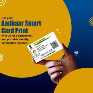 Aadhar Card post