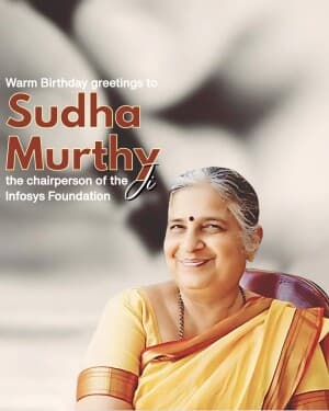Sudha Murthy Birthday video