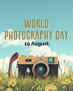 World Photography Day illustration
