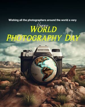 World Photography Day banner
