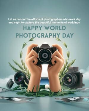 World Photography Day poster
