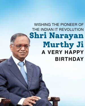 Narayana Murthy Birthday image