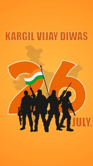 Kargil Vijay Diwas Insta Story facebook banner