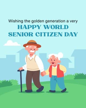 World Senior Citizen’s Day post