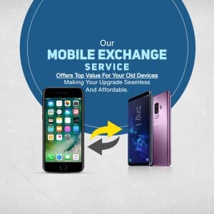 Mobile Store marketing poster