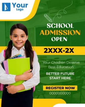 Admission Open Templates facebook template