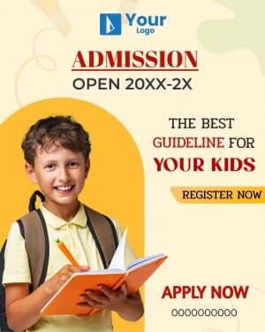 Admission Open Templates banner