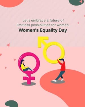 Women Equality Day flyer