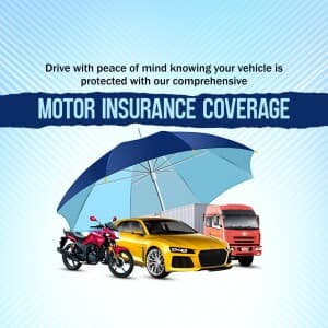 Vehicle Insurance flyer