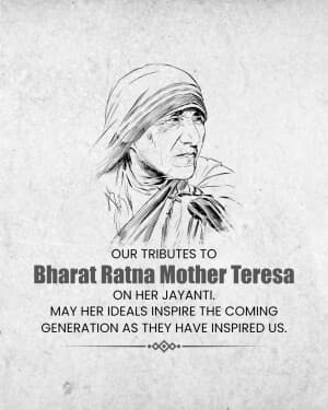 Mother Teresa Jayanti banner