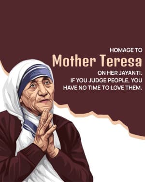 Mother Teresa Jayanti poster