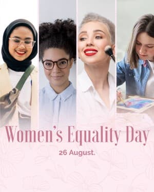 Women Equality Day illustration