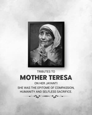 Mother Teresa Jayanti post