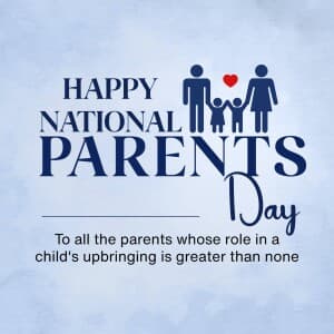 National Parent's Day event advertisement