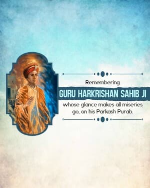 Guru Harkrishan Sahib Ji Prakash Parab image