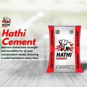 Cement banner