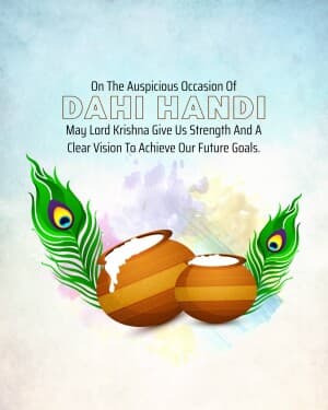 Dahi Handi poster