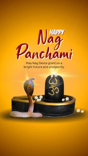 Nag Panchami Insta Story flyer