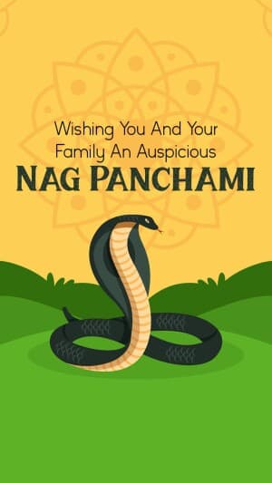 Nag Panchami Insta Story poster