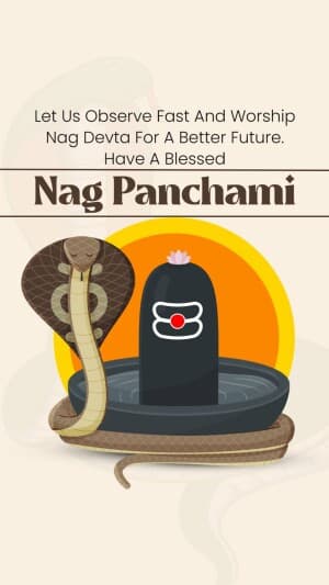 Nag Panchami Insta Story banner