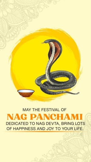 Nag Panchami Insta Story graphic