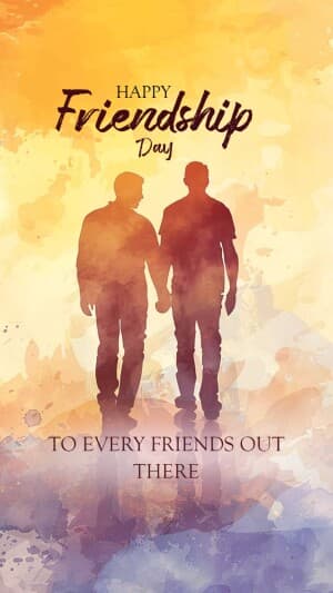 Friendship Day Insta Story flyer