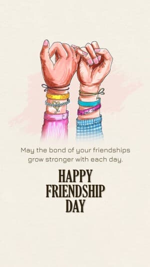 Friendship Day Insta Story poster