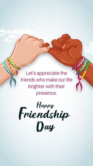 Friendship Day Insta Story banner