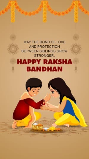 Raksha Bandhan Insta Story banner