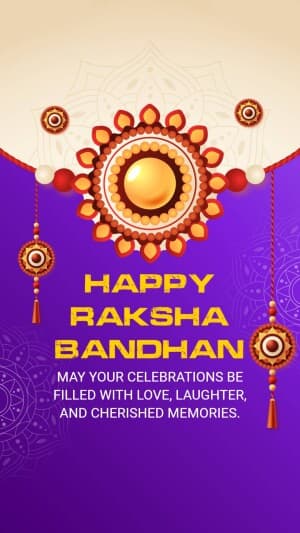 Raksha Bandhan Insta Story poster