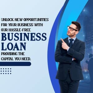 Business Loan flyer