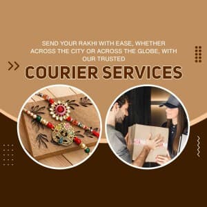 Logistics & Courier Services business flyer