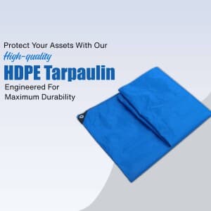 Tarpaulin post