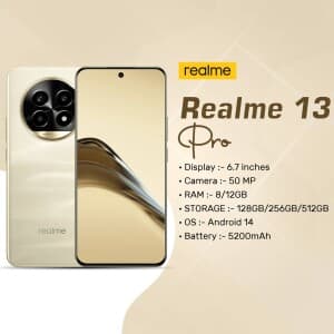 Realme marketing poster