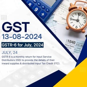 GST marketing poster