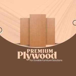 Plywood and Laminate promotional poster