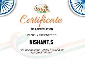 Har Ghar Tiranga Certificate Instagram banner