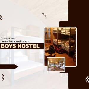 Hostel flyer