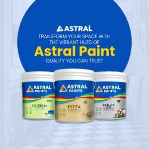 Paints promotional template