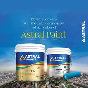 Paints promotional post