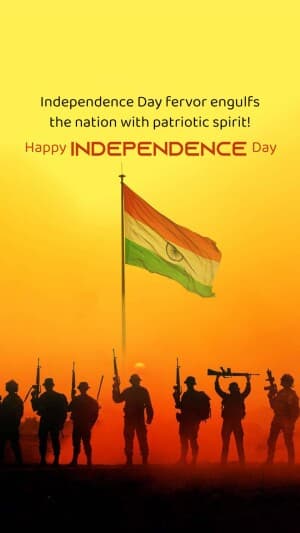 Independence Day Insta Story creative image