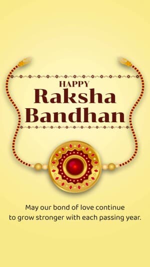 Raksha Bandhan Insta Story Facebook Poster