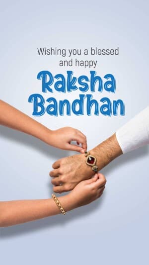 Raksha Bandhan Insta Story marketing flyer