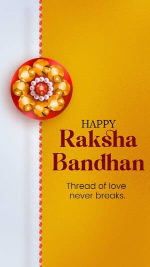 Raksha Bandhan Insta Story marketing poster