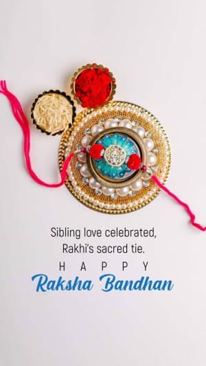 Raksha Bandhan Insta Story ad post