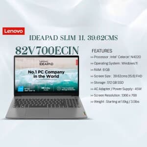 Lenovo promotional template